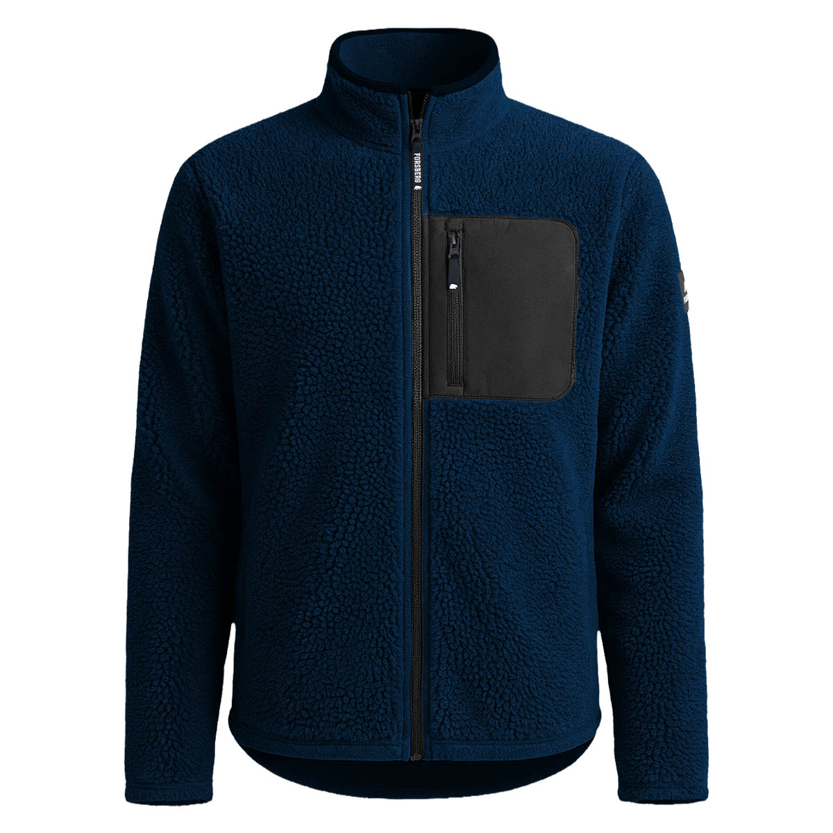 FORSBERG Webpelzjacke mit Brusttasche - 1