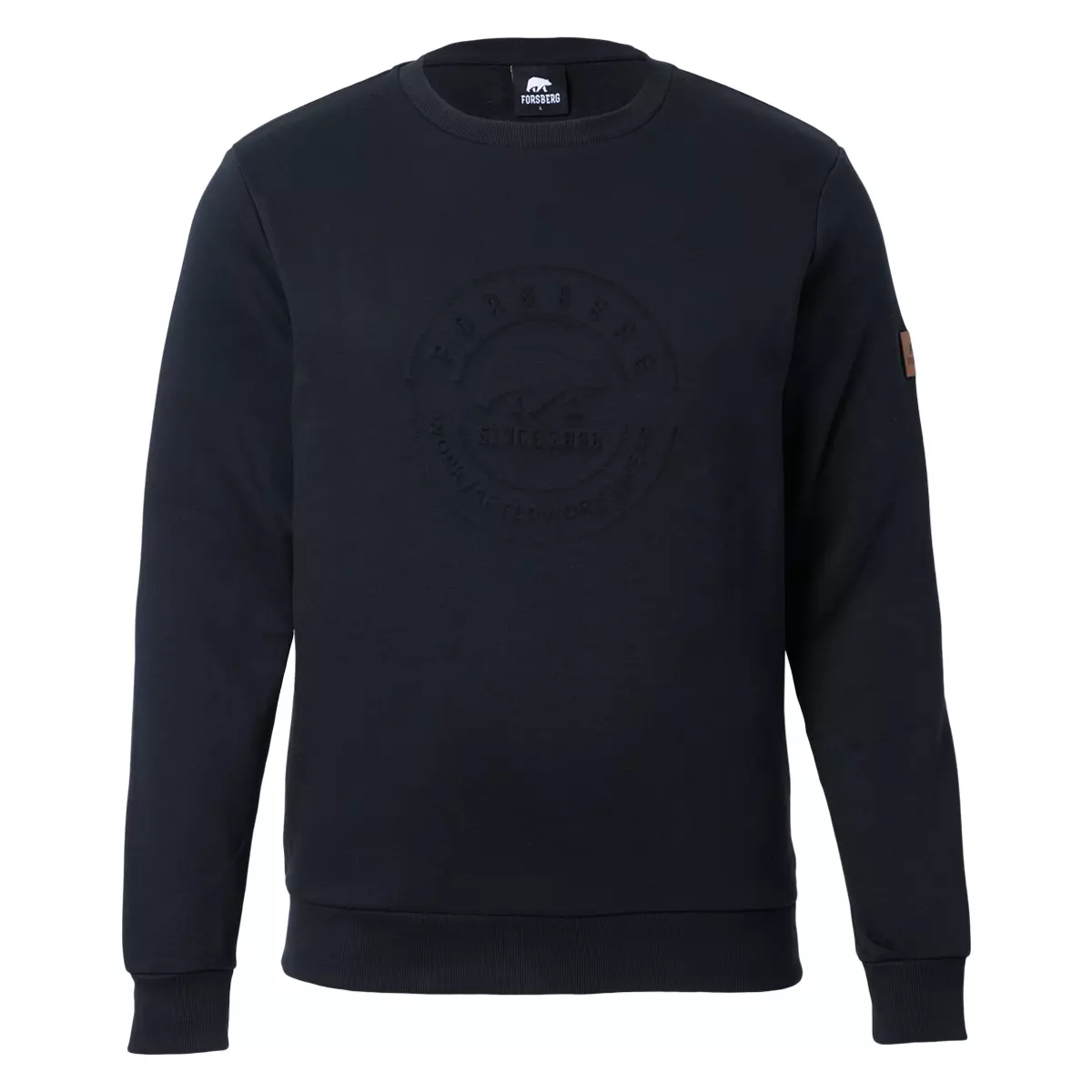 FORSBERG Sweatshirt mit 3D Logo - 1