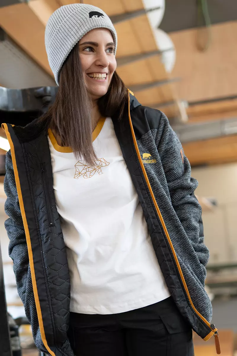 Mütze, Hut, Lächeln, Mantel, Jacke