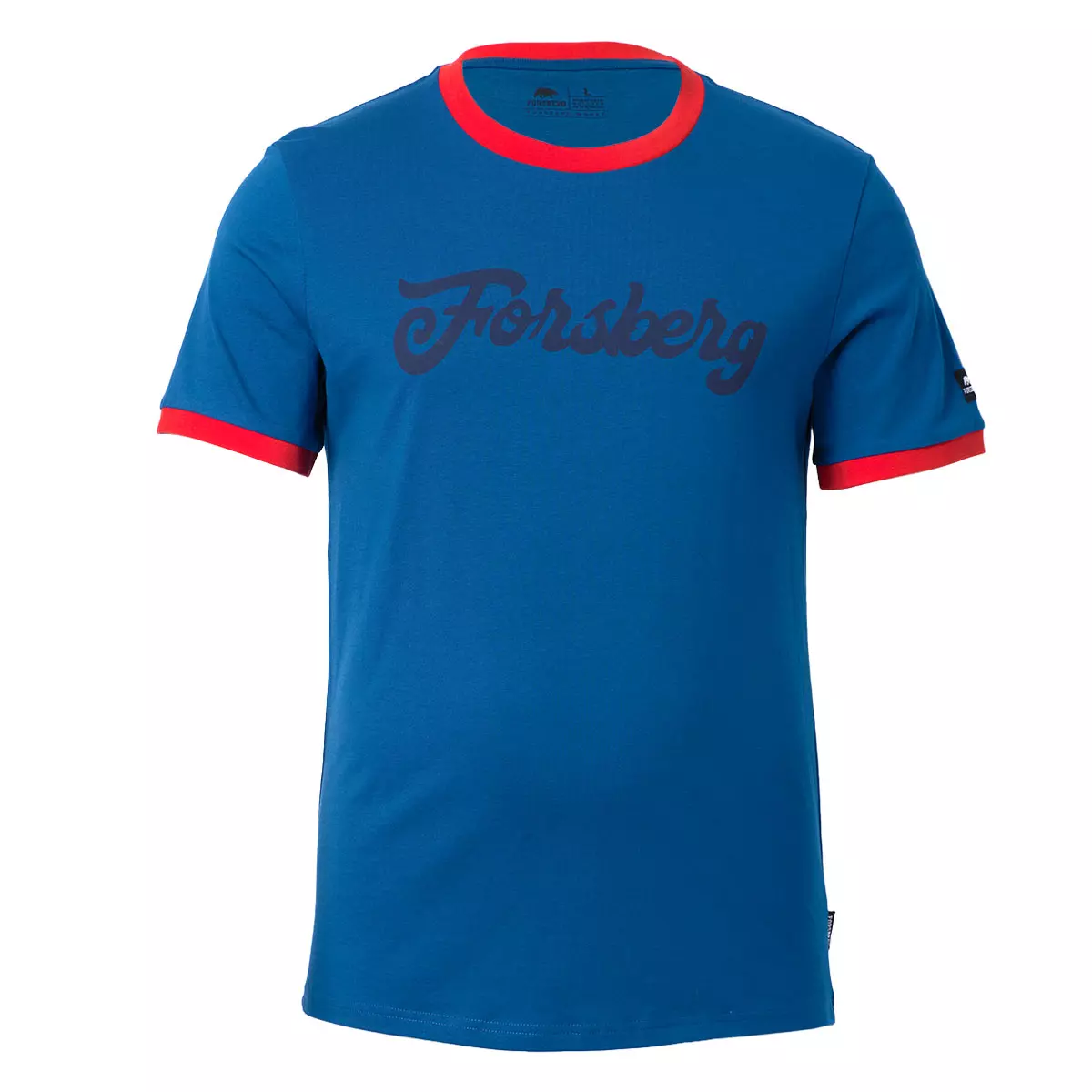FORSBERG T-Shirt mit Vintage Logo - 1