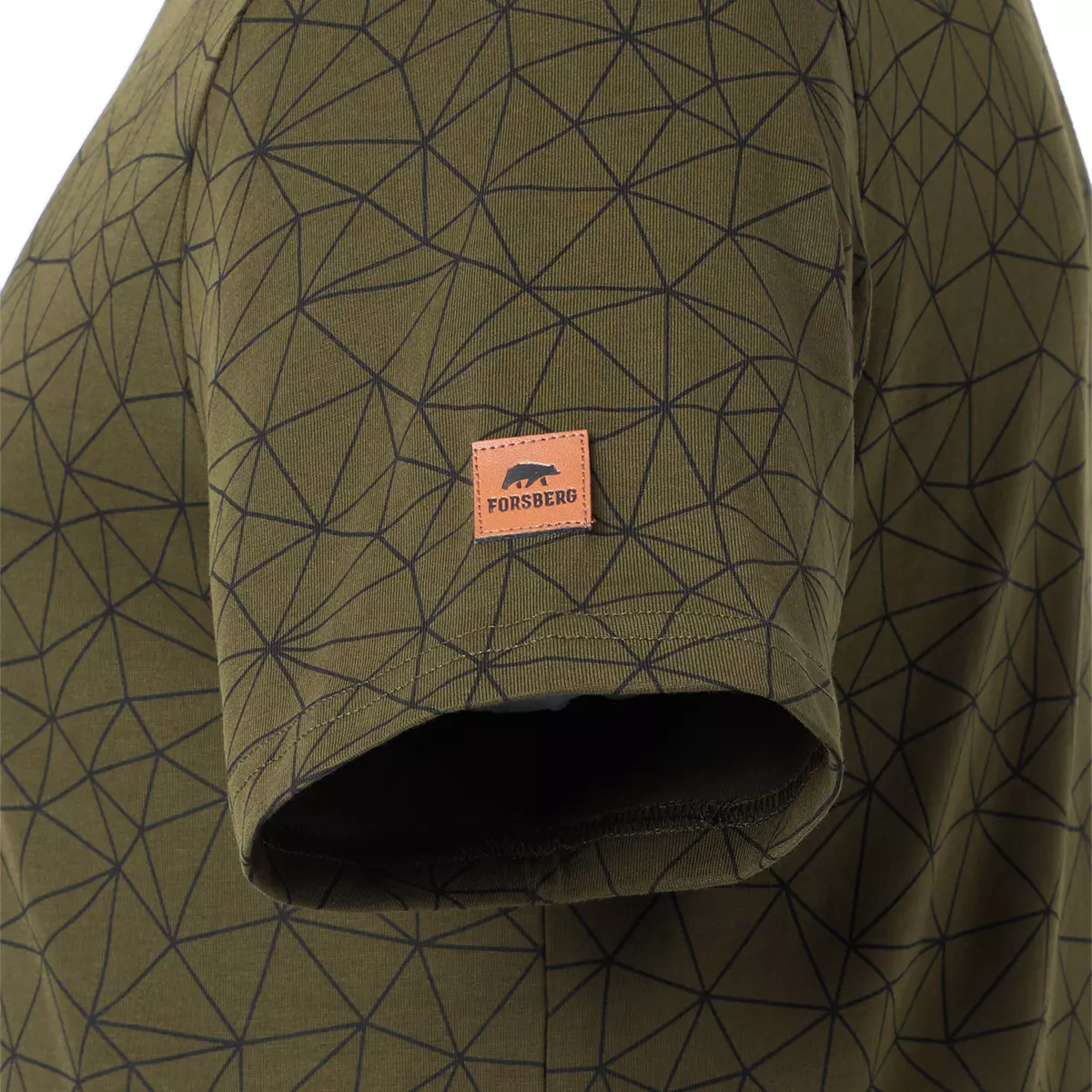 FORSBERG T-Shirt mit Polygonmuster - 5