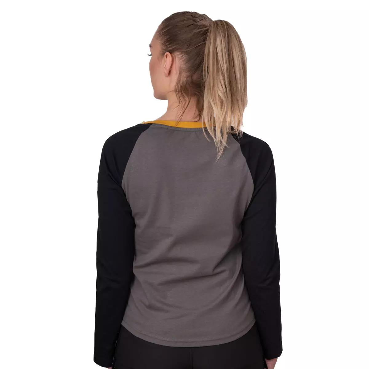 FORSBERG zweifarbiges Longsleeve mit Brustlogo Damen - 5